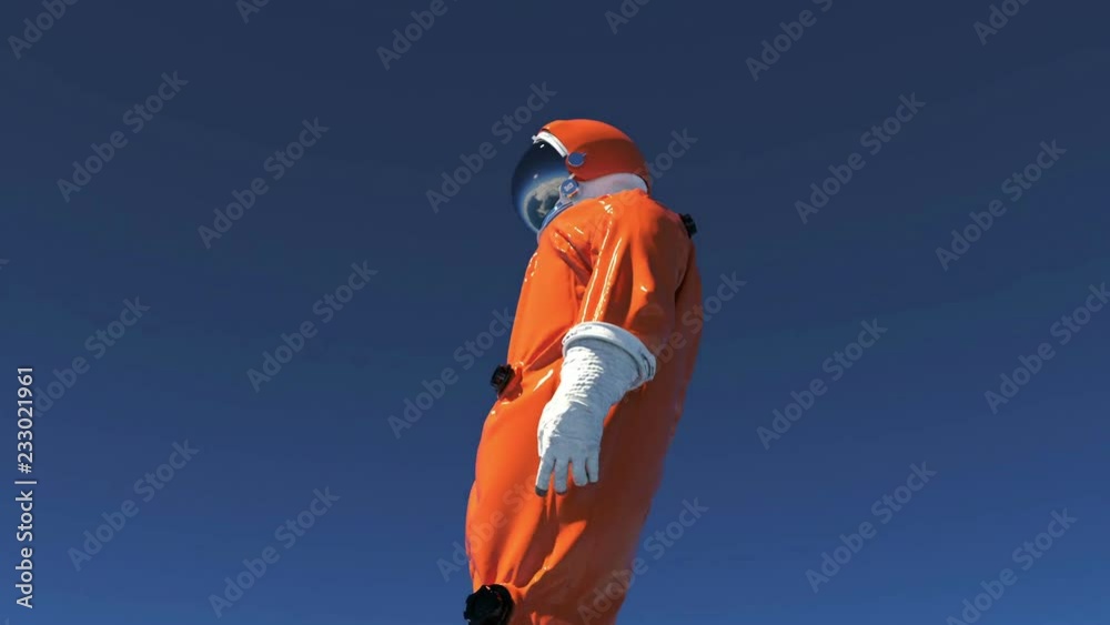 astronaut falling on the Earth, aerial view astronaut falling on the Earth, aerial view