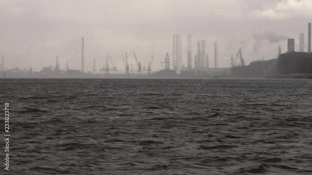 Industrial area of Rotterdam Industrial area of Rotterdam