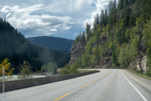 Drive through the Rockies