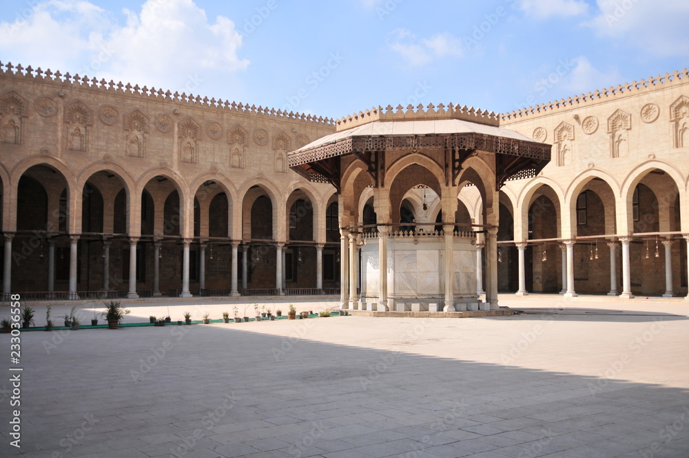 Fountain inside of Sultan al-Mu'ayyad Mosque, Cairo, Egypt