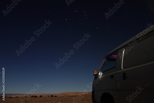 Désert d'Atacama de nuit