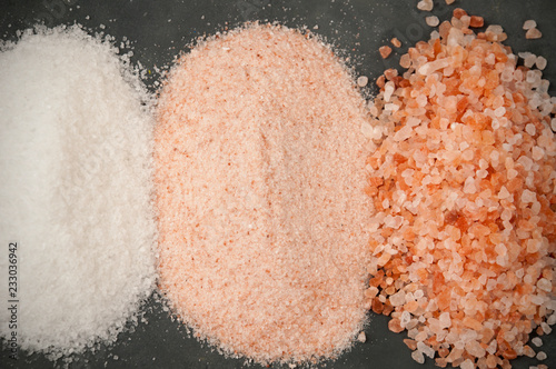 Bilde på lerret tree colors of himalayan salt