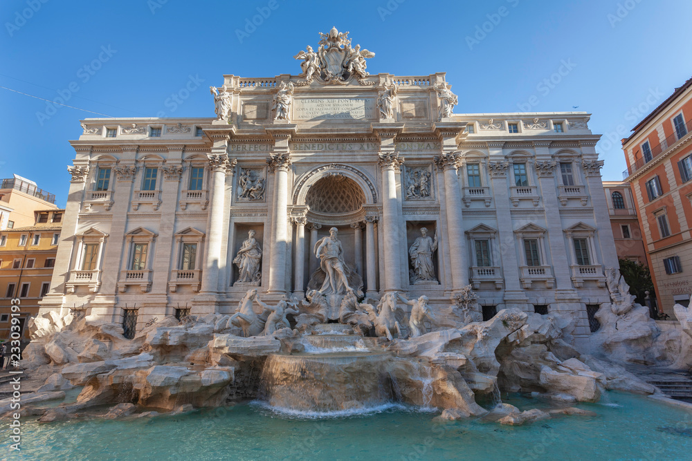 Fontana di Tevi in Rome, Italy