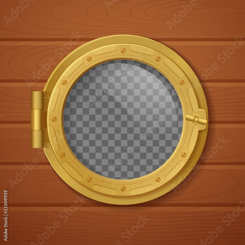 Porthole Realistic Composition