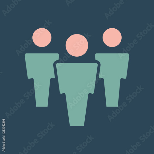 Silhouette icon people