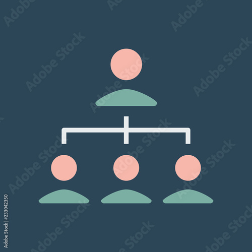 Silhouette icon public pyramid