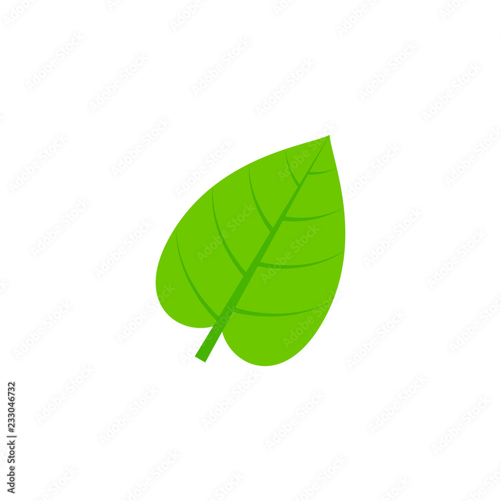 cordate leaf flat icon cordate leaf flat icon