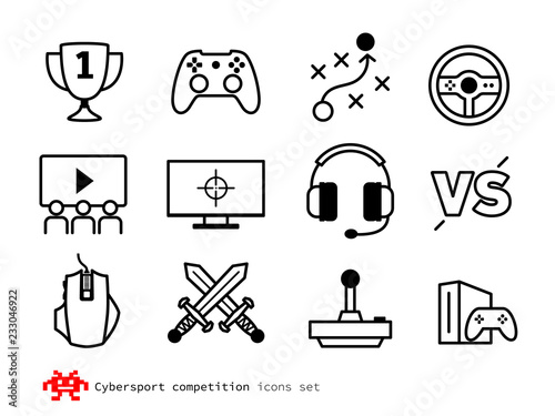 eSport competition icons