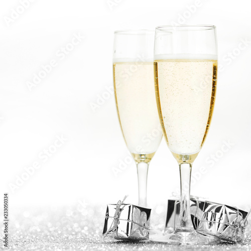Champagne and gifts