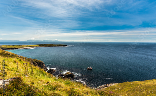 Muckross Head is a small peninsula about 10 km west of Killybegs, Co. Donegal, in north-western Ireland.