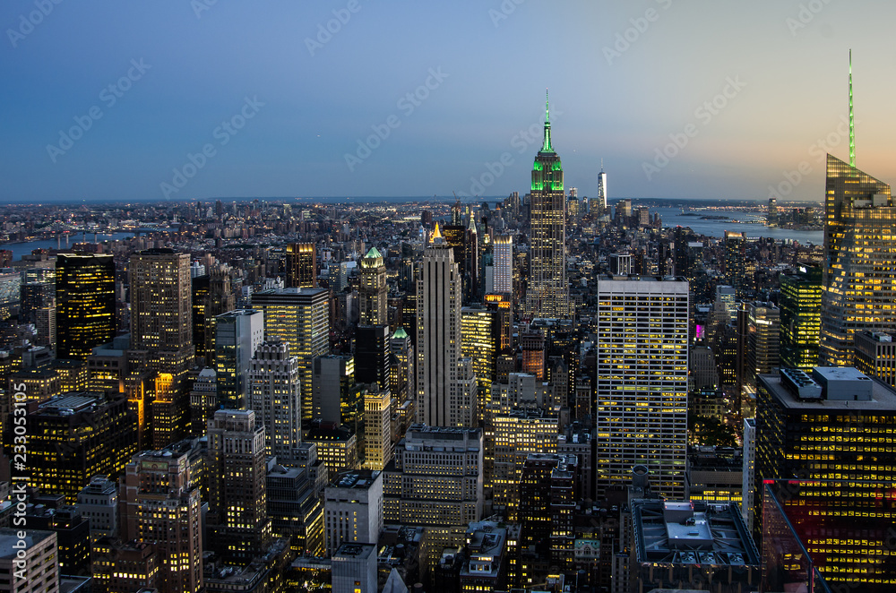 Fototapeta premium TOP OF THE ROCK