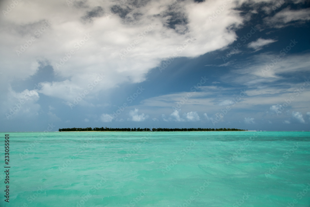 View of Coco Island bird sanctuary from the sea - Rodrigues View of Coco Island bird sanctuary from the sea - Rodrigues
