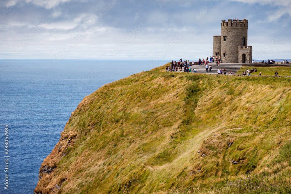 O’Brien’s Tower, Cliffs of Moher O’Brien’s Tower, Cliffs of Moher