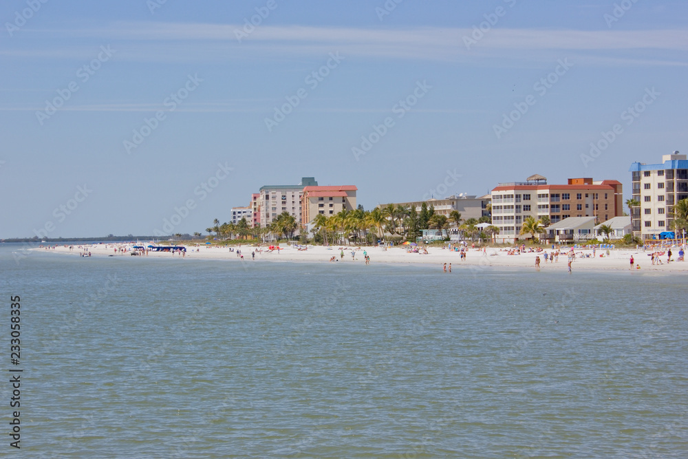 Fort Myers Cape Coral Florida Strand Golf von Mexiko