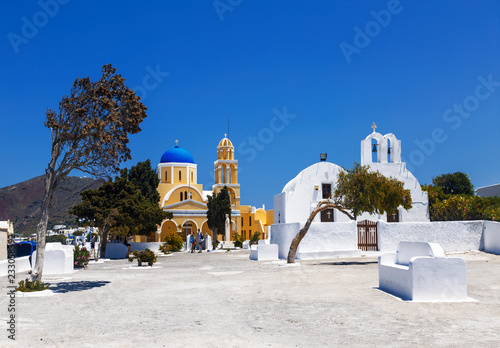 St. George Church, Oia, Santorini, Greece photo