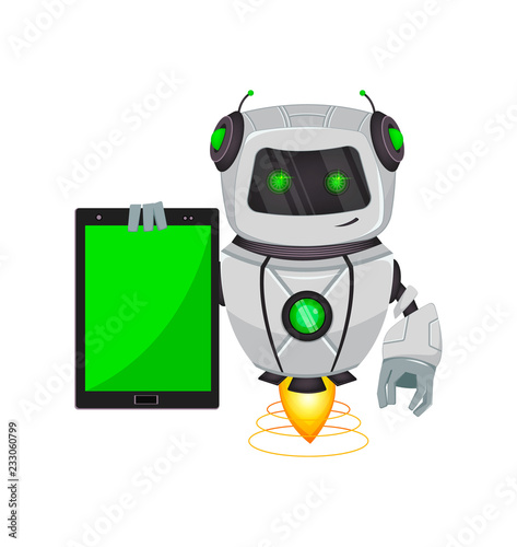 Robot with artificial intelligence, bot