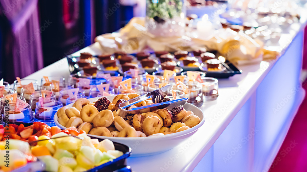 Party catering desserts
