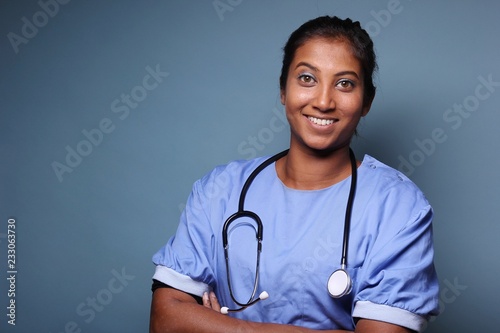 Mixed race doctor