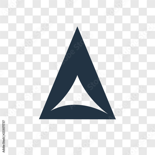 Hamantaschen vector icon isolated on transparent background, Hamantaschen transparency logo design