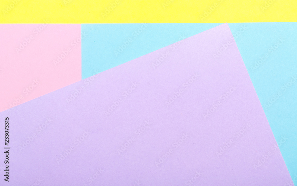 Abstract geometric pattern background with pastel paper Abstract geometric pattern background with pastel paper