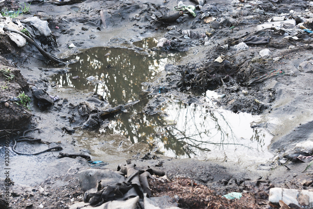 puddle on a rural road, natural elements, background image of a puddle puddle on a rural road, natural elements, background image of a puddle