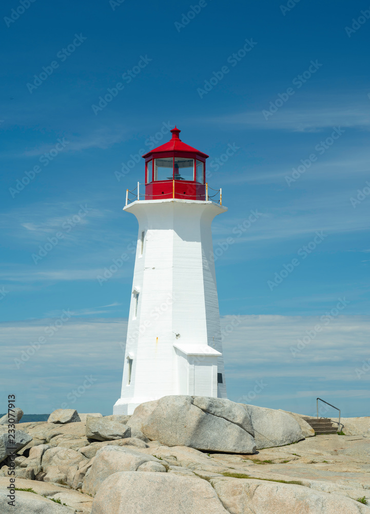 Fototapeta premium Peggy's Point Lighthouse