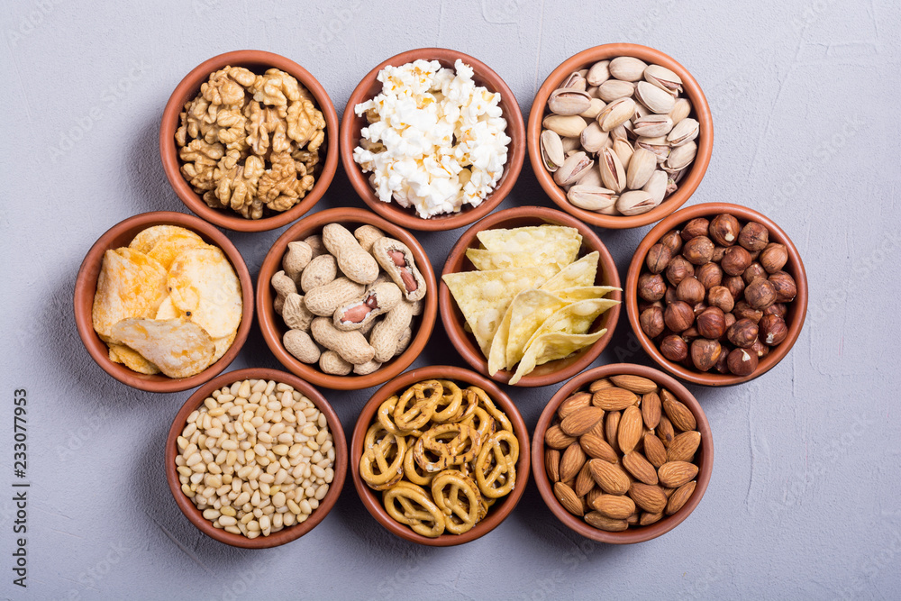 Mix of snacks Mix of snacks