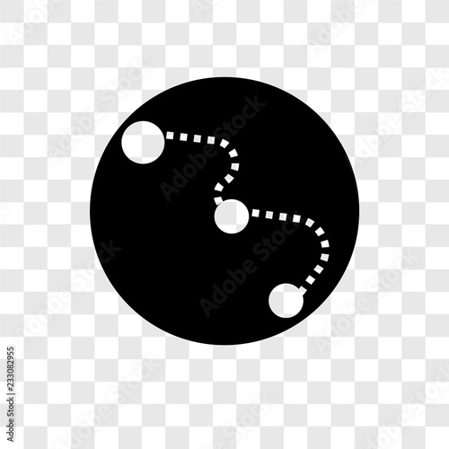 Big dipper vector icon isolated on transparent background, Big dipper transparency logo design