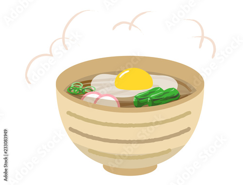そば2　月見そば