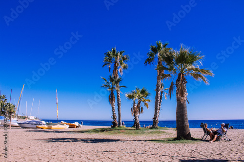 Fotografía Sunny day on the beach