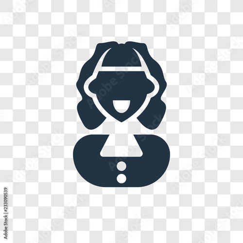 Guide vector icon isolated on transparent background, Guide transparency logo design