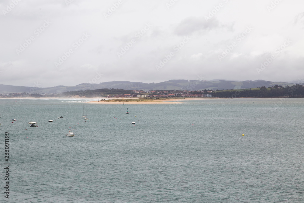 Santander coast Cantabria Spain