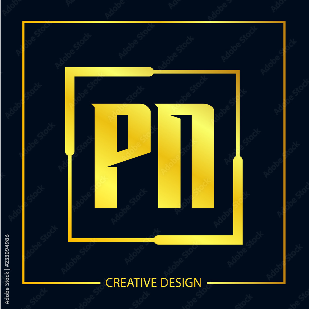 Initial Letter PN Logo Template Vector Design Initial Letter PN Logo Template Vector Design