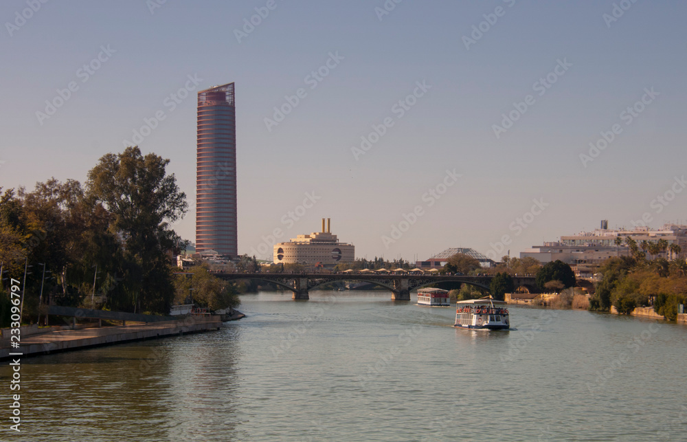 Sevilla view, Spain