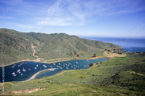 Obraz na plátne Two harbors Catalina Island California