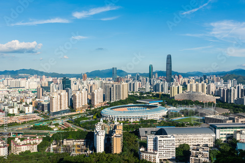 Wallpaper Mural Shenzhen city skyline Torontodigital.ca