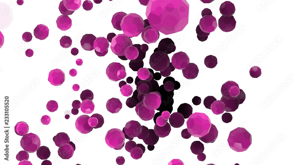 Pink Balls abstract modern Background Pink Balls abstract modern Background