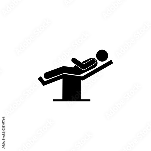 position, man, surgery icon. Element of patient position icon for mobile concept and web apps. Pictogram position, man, surgery icon can be used for web and mobile