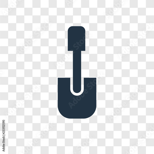 Paddle vector icon isolated on transparent background, Paddle transparency logo design