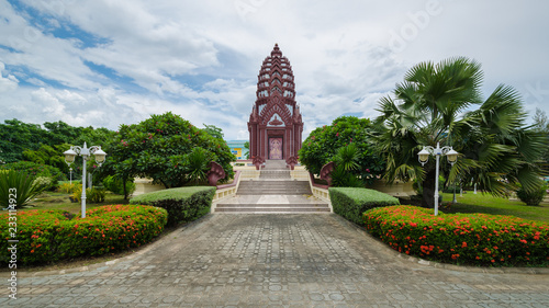 Prachuap Khiri Khan City pillar shrine ,Thailand