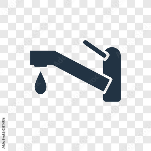 Tap vector icon isolated on transparent background, Tap transparency logo design