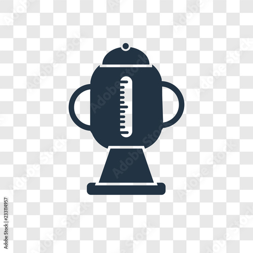 Kettle vector icon isolated on transparent background, Kettle transparency logo design
