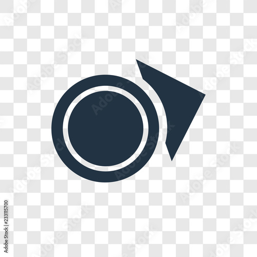 Napkin vector icon isolated on transparent background, Napkin transparency logo design