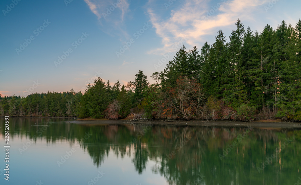 Mud Bay Autumn Sunset