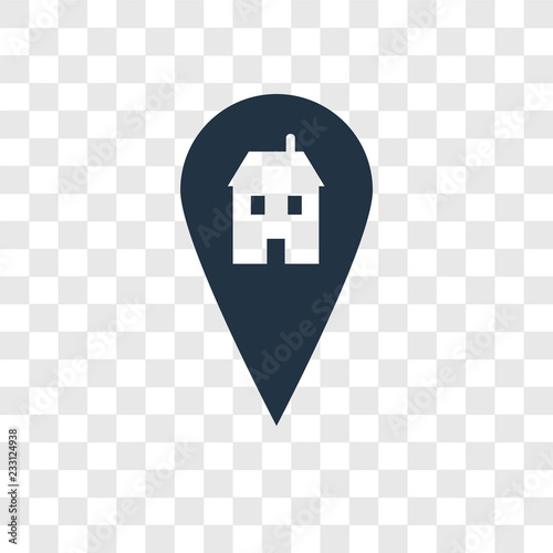 Placeholder vector icon isolated on transparent background, Placeholder transparency logo design