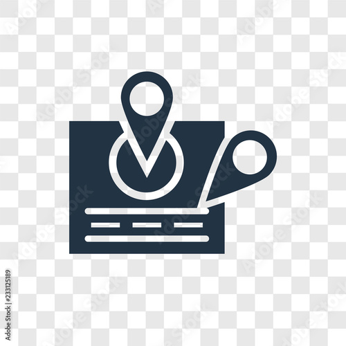 Placeholder vector icon isolated on transparent background, Placeholder transparency logo design