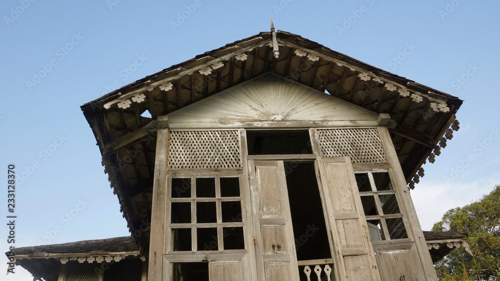 Old abandoned traditional malay house in Kuala Kangsar Old abandoned traditional malay house in Kuala Kangsar