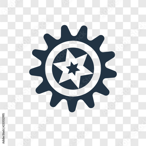 Stamp vector icon isolated on transparent background, Stamp transparency logo design