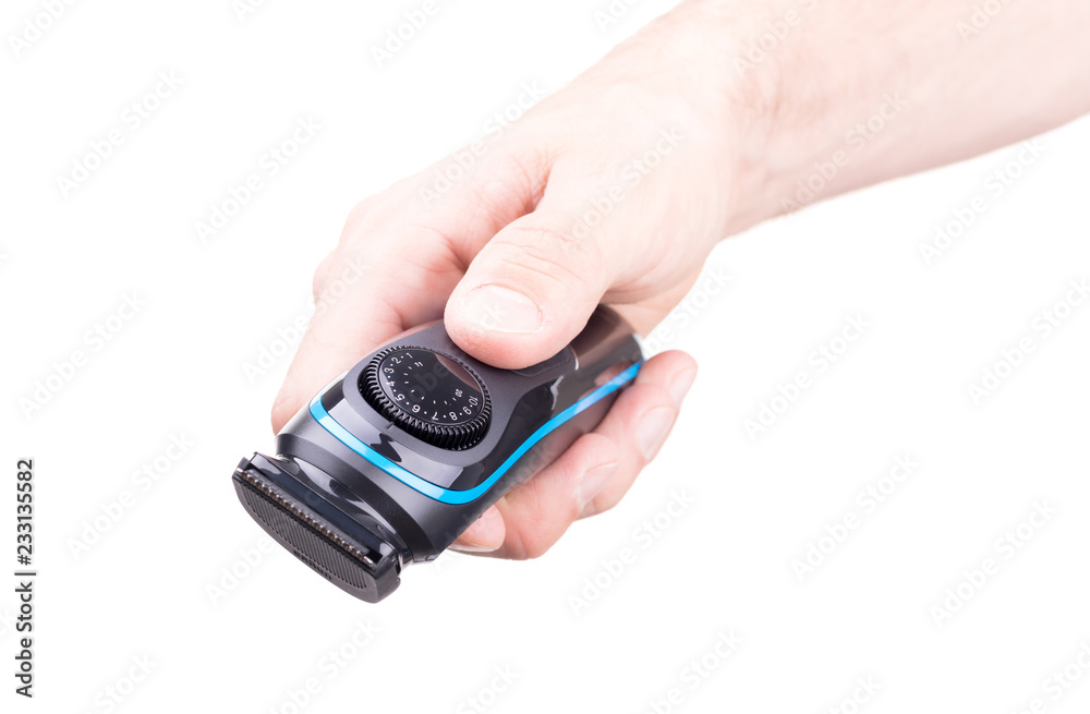 Hair trimmer isolated on the white background Hair trimmer isolated on the white background
