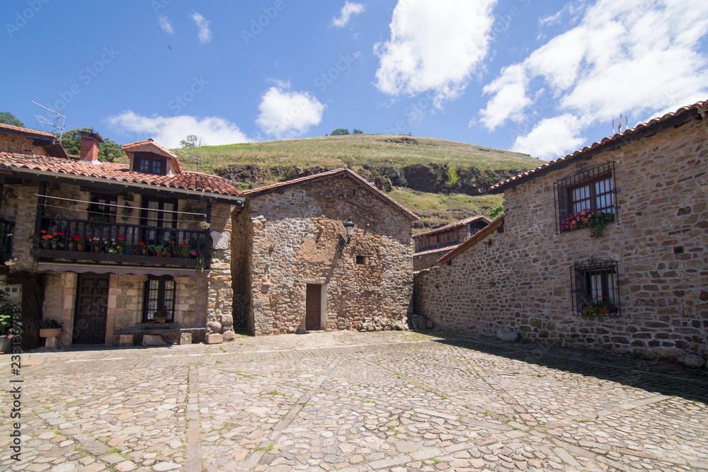 Barcena Mayor is one of the most beautiful villages in Cantabria Spain